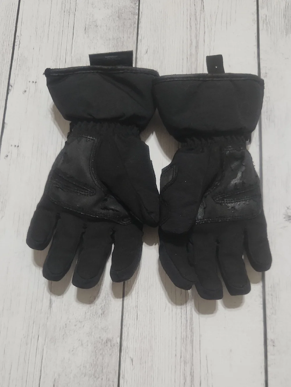 FXR Black Child Medium Snowmobiling Gloves